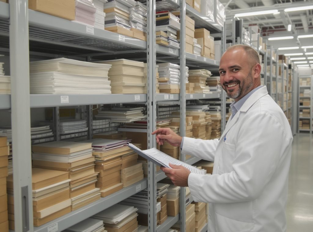 Material selection decision process for archival storage needs