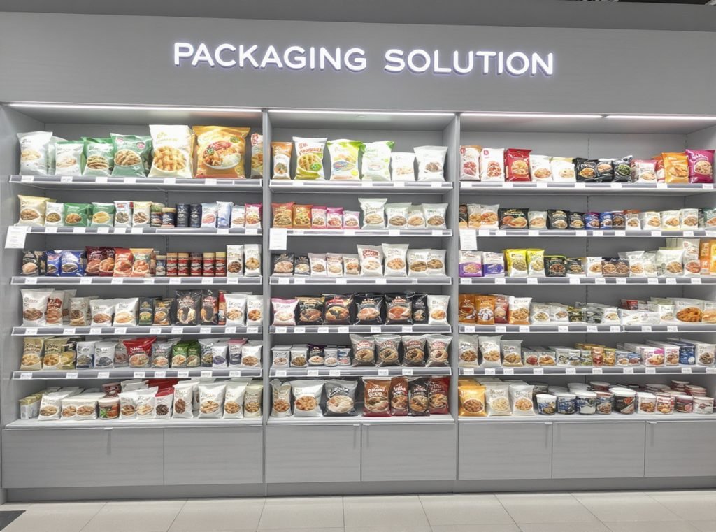 Complete food packaging solutions overview showing leak-proof and grease-resistant protection systems