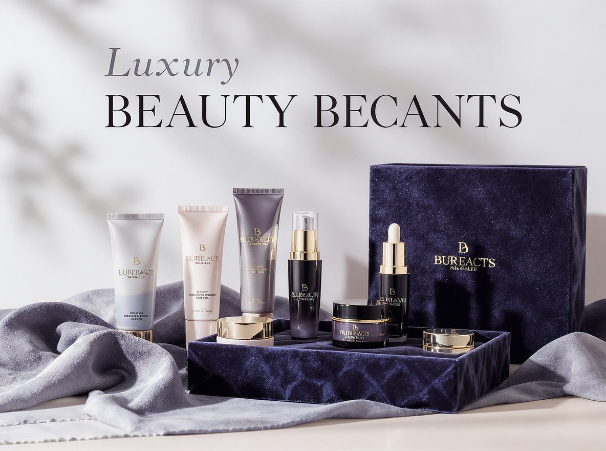 Premium unboxing experience beauty products luxury packaging design
