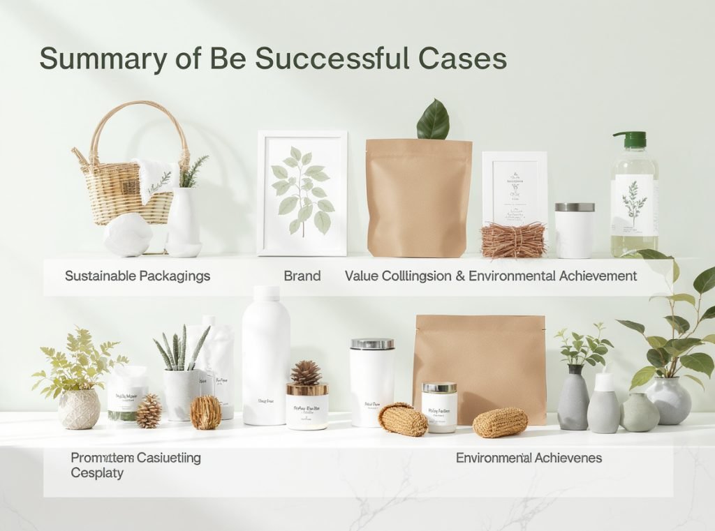 Summary of PCR plastic benefits and successful implementation in cosmetic packaging