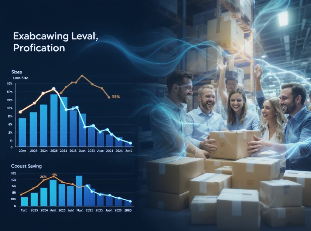 Successful dimensional weight optimization results showing cost savings and efficient packaging solutions