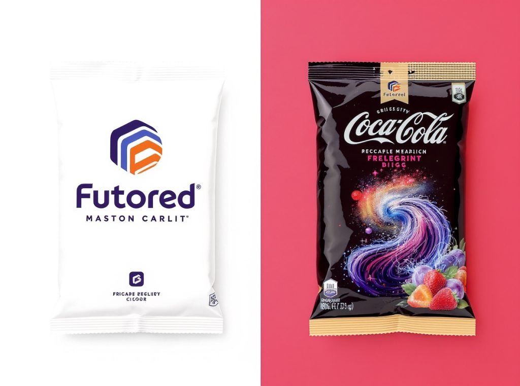 Consistent packaging design elements across multiple product variations