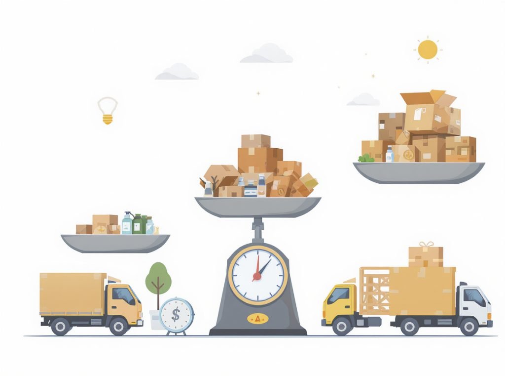 Cosmetic jar shipping costs and weight comparison for glass vs plastic packaging