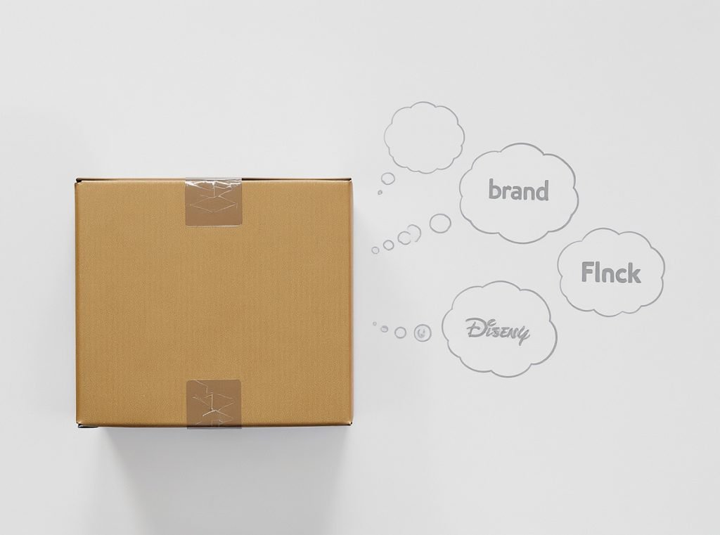 Plain shipping box showing missed branding opportunities and generic customer experience