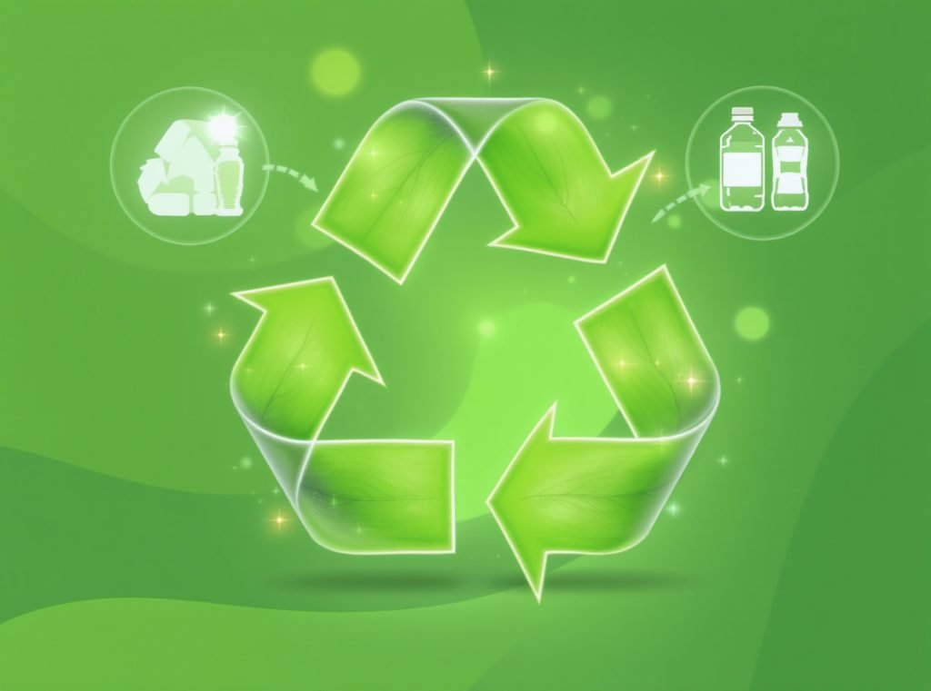 Environmental impact and recyclability comparison of glass vs plastic cosmetic jars