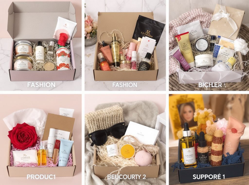 Various product categories that benefit from internal printing including fashion beauty and luxury items