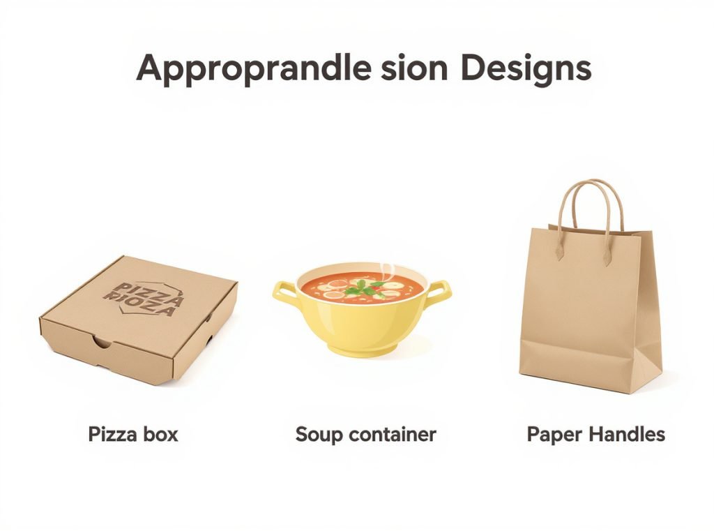 Best handle types matched with specific food container applications