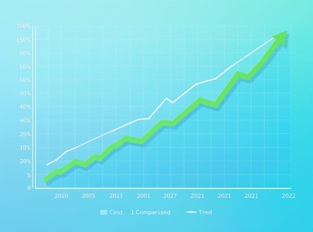 PCR plastic cost comparison with virgin plastic showing price differences and ROI